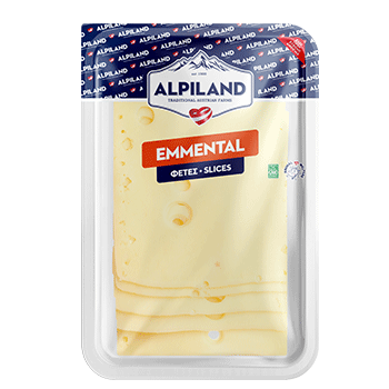 Εmmental Alpiland σε φέτες.
