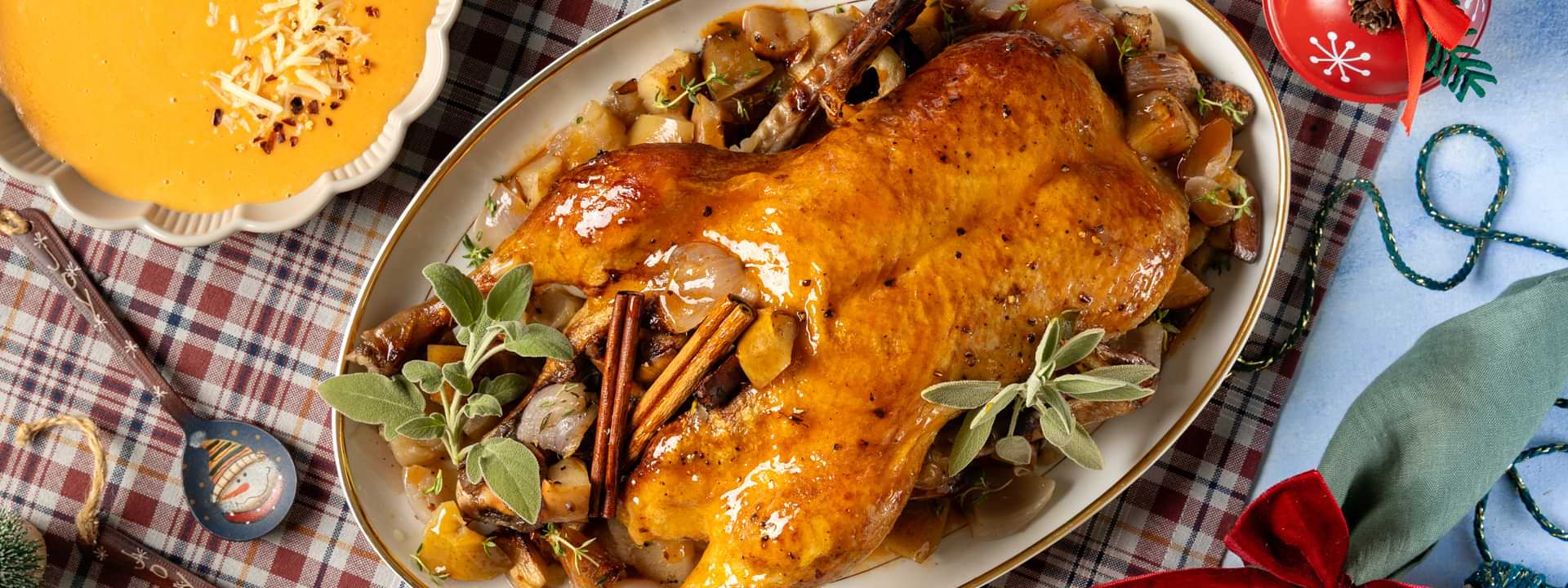 Header Image Knusprige Weihnachtsente