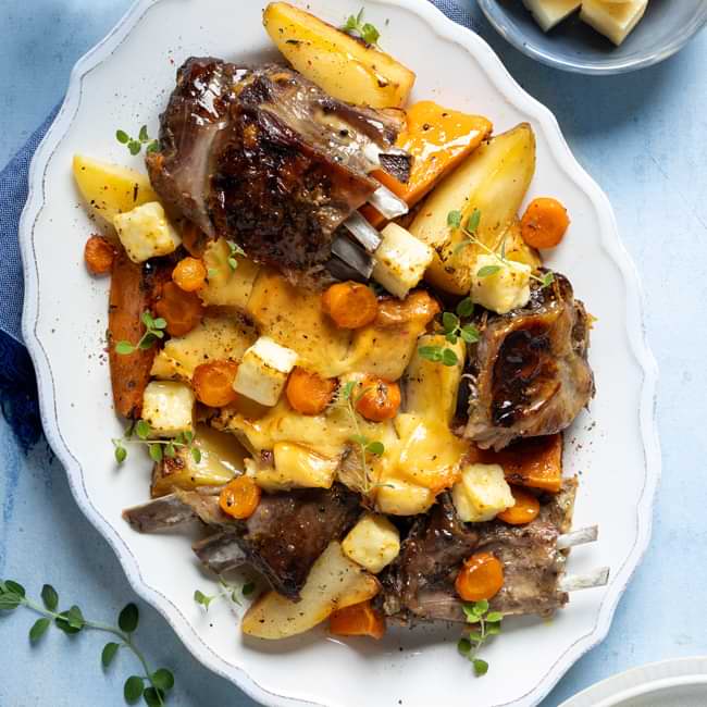 Συνταγή κατσικάκι Ελασσόνας στη λαδόκολλα