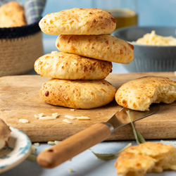 Fladenbrot mit käse