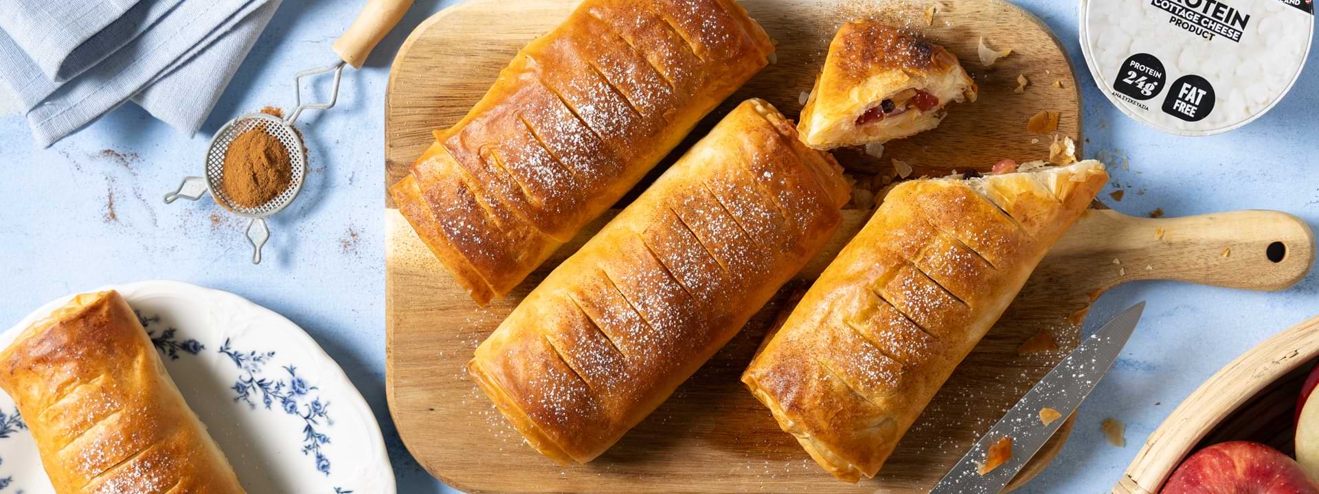 Header Image Strudel μήλου
